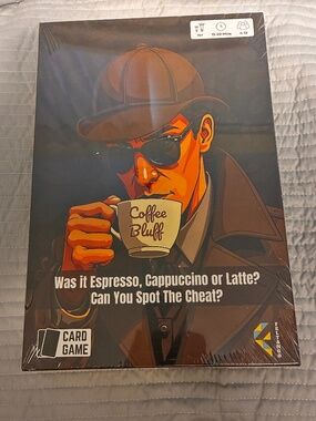Feltango Coffee Bluff Card Game New